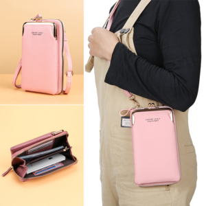 0 main mobile phone bag crossbody women luxury mini pu card pouch korean template case leather girls coin purse travel portable