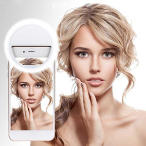 0 main usb charge led selfie ring light mobile phone lens selfie lamp ring with 36 leds 3000k 5000k dimmable