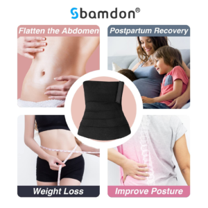 5 main snatch me up ceinture de sauna pour femmes bandage enveloppant le bas du ventre pour envelopper la taille du ventre post partum grande taille