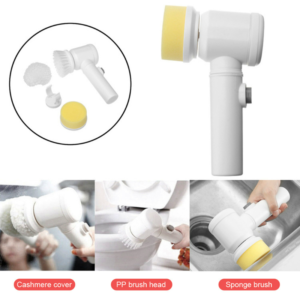 1 main 5 in 1 handheld bathtub brush kitchen bathroom electric cleaning brush washing toilet tub home sink cleaning tools